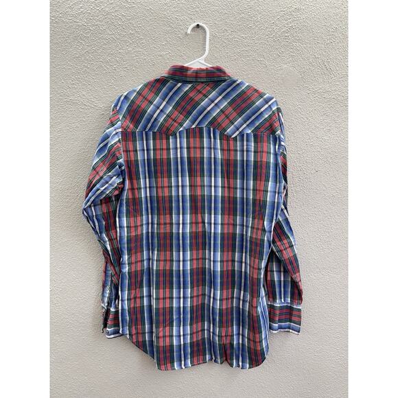 Levis Sutter Creek Mens Shirt Size Large Plaid Long Sleeve Button Up Vintage - Picture 5 of 10